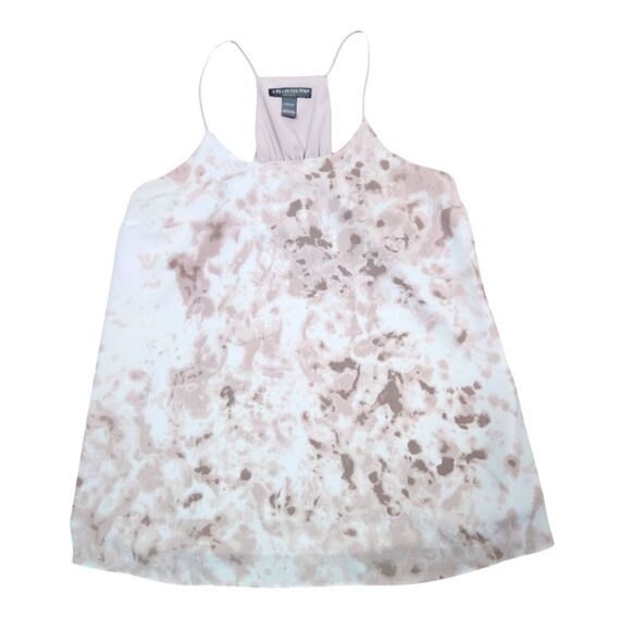A PEA IN THE POD Maternity  Space‎ Dye Racerback Tank Top Pink Tie Dye Flowy S - Picture 1 of 10
